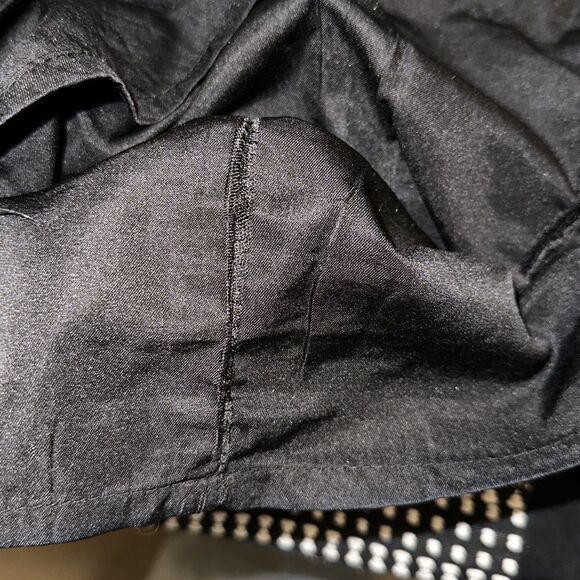 Jeanswest 4 Knit Black & White Back Zip Embroidered Mini Pencil Skirt - Picture 12 of 13